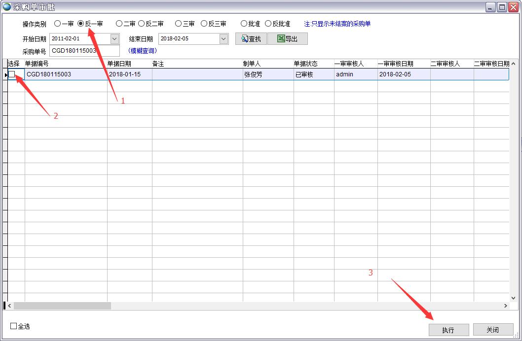 采購單審批 采購單審批