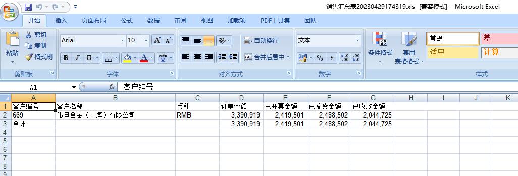 銷售匯總表 銷售匯總表